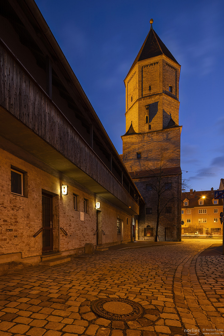 Jakobertor zur Blauen Stunde