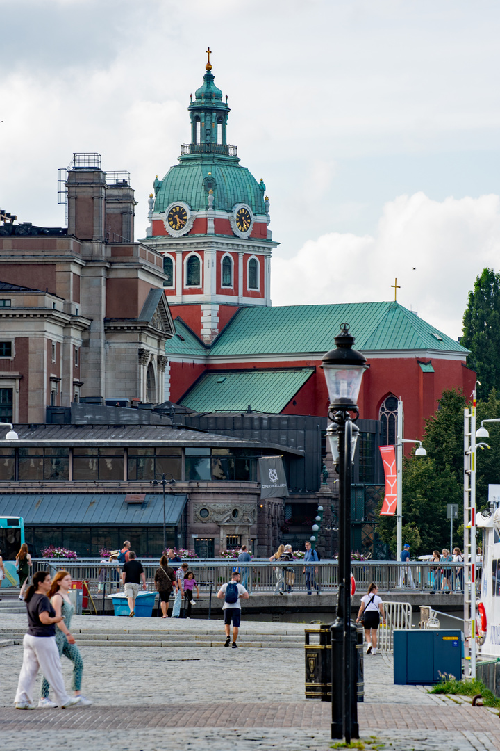Jakobsgatan mit Jakobskirche