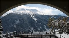 Jakobshorn im Oktoberschnee