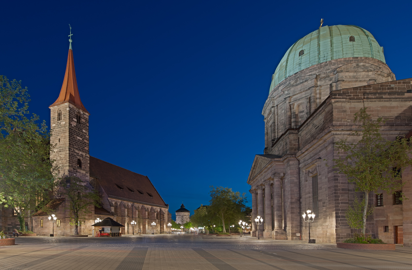 Jakobsplatz in Nürnberg