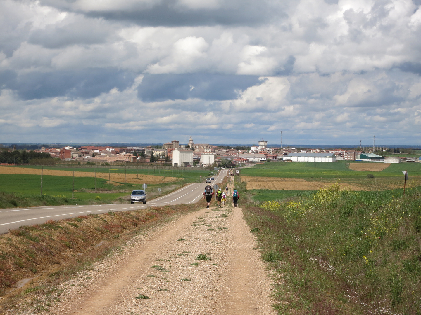 Jakobsweg - Auf dem Weg nach Carrión de los Condes