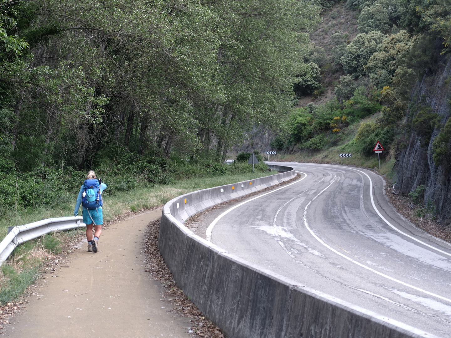 Jakobsweg - Auf dem Weg von Villafranca del Bierzo nach Trabadelo