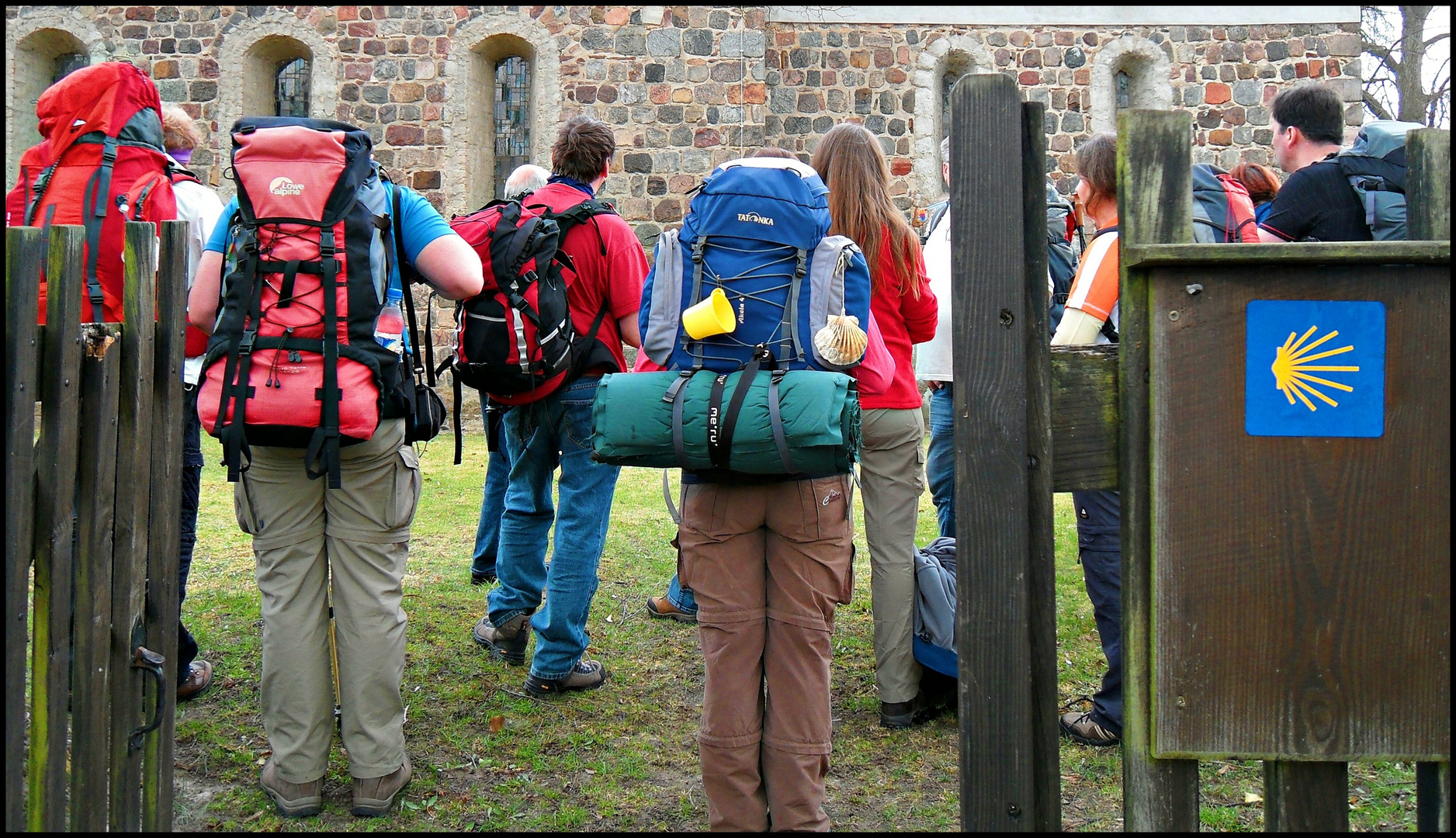 Jakobsweg in Brandenburg April 2011