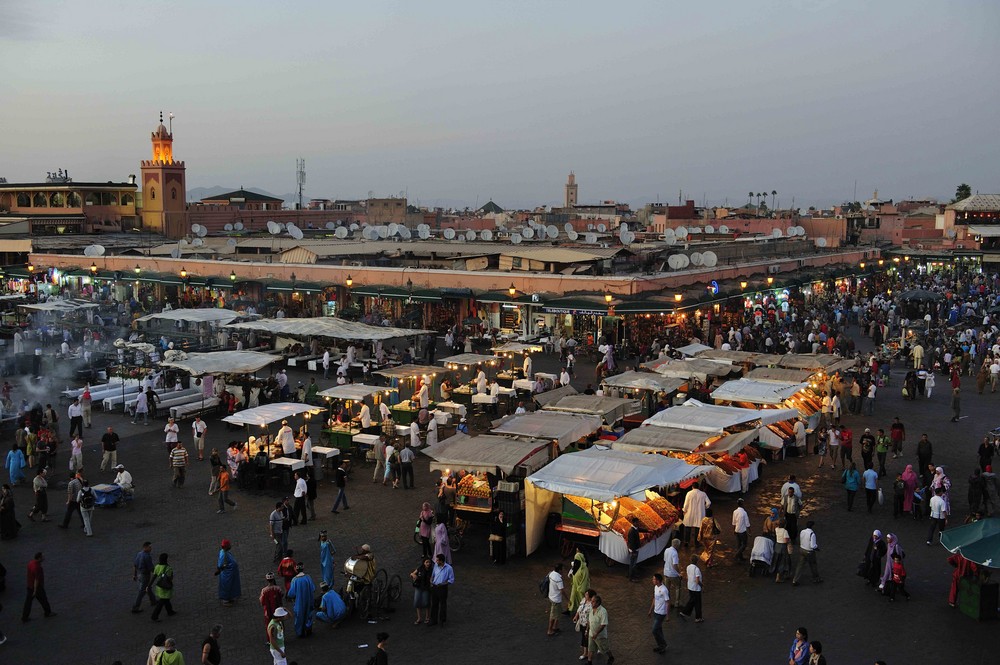 Jama el Fna in Marrakesch