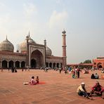 Jama Masjid, die Große Moschee in Delhi