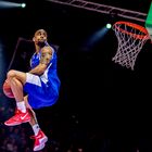 Jamar Abrams beim Dunking Contest Allstar Day 2018 Göttingen