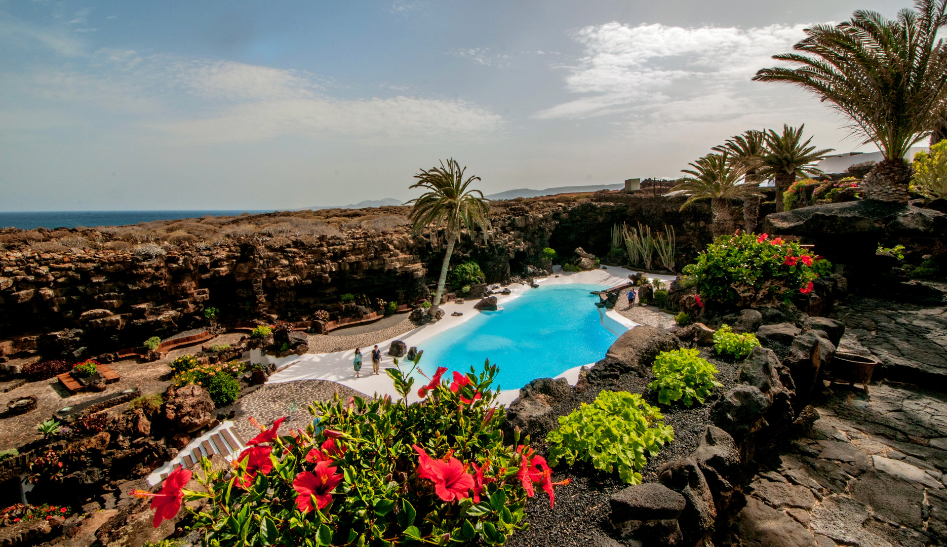 Jameos del Agua ein begehbares Kunstwerk