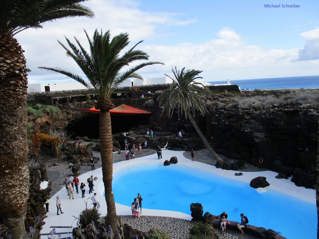 Jameos del Agua Pool in Lanzarote