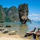 James Bond Felsen auf Phang Nga Thailand