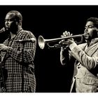 James Carter Quintett - James Carter (Saxophon) and Cory Wilkes (Trompete)