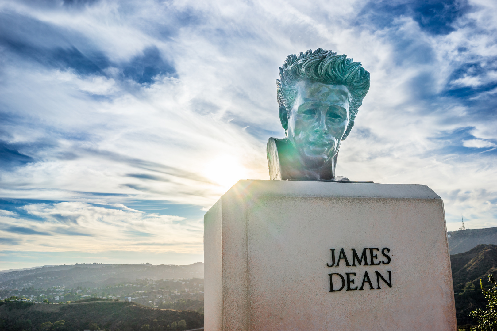 James Dean Memorial in Los Angeles