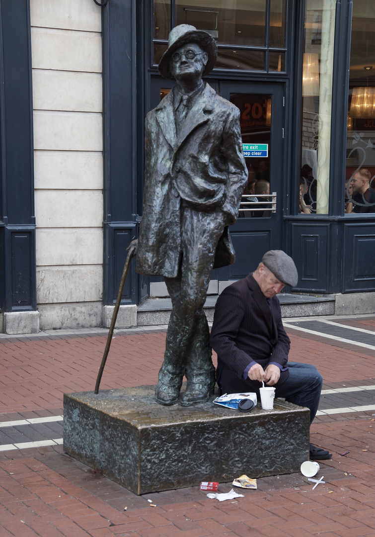 James Joyce Denkmal