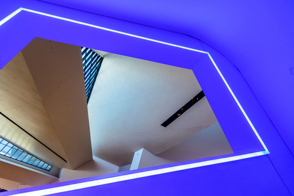 James Turrell Lichtinstallation, City Center, Las Vegas, USA Foto