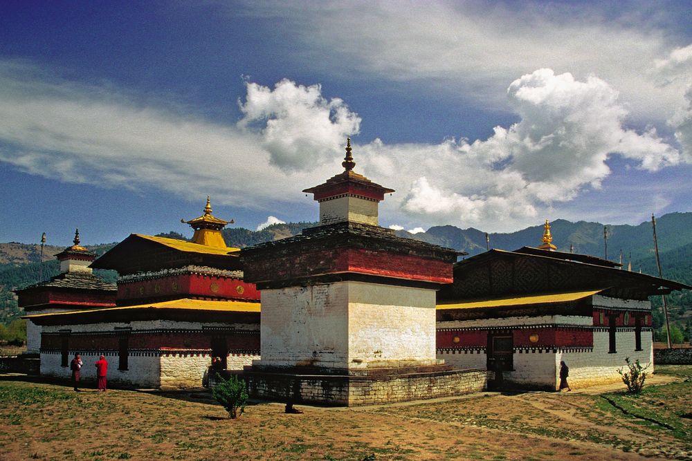 Jampey Lhakhang monastery complex in Bumthang