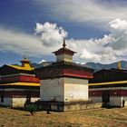 Jampey Lhakhang monastery complex in Bumthang