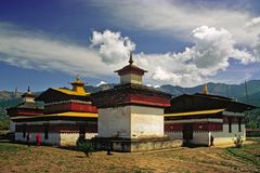 Jampey Lhakhang monastery complex in Bumthang