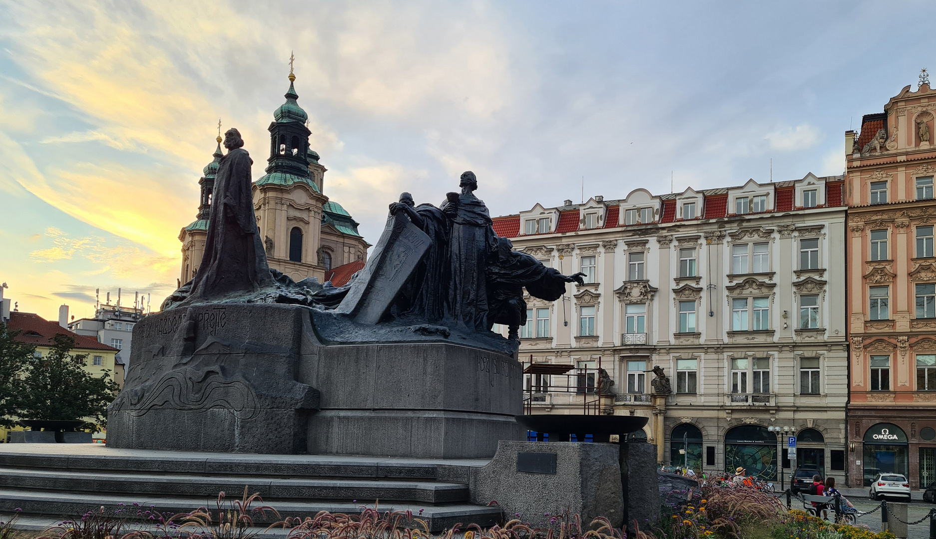 Jan-Hus-Denkmal in Prag