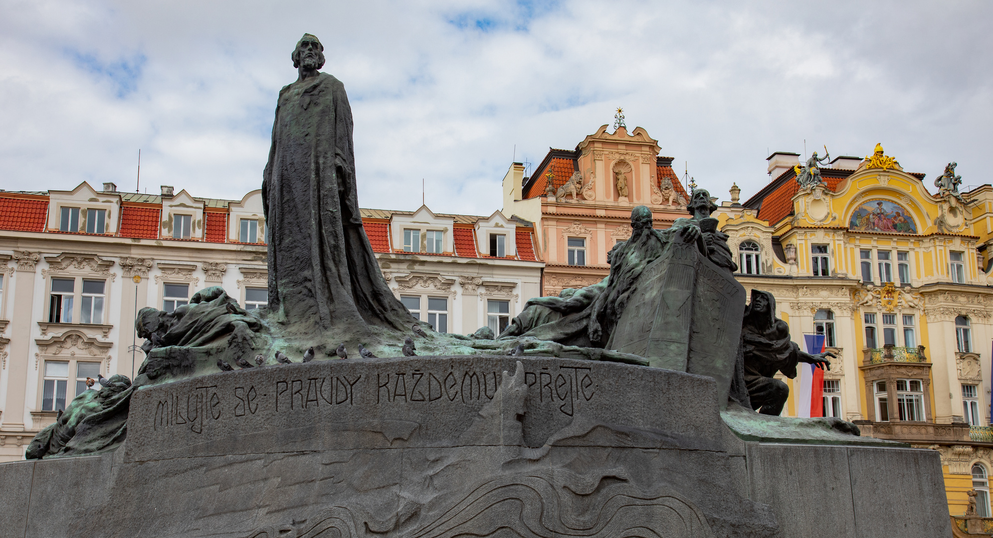 Jan Hus Denkmal in Prag