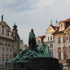 Jan-Hus-Denkmal in Prag (Mitte Juni 2013)