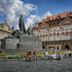 Jan Hus Denkmal Jugendstil - Prag -