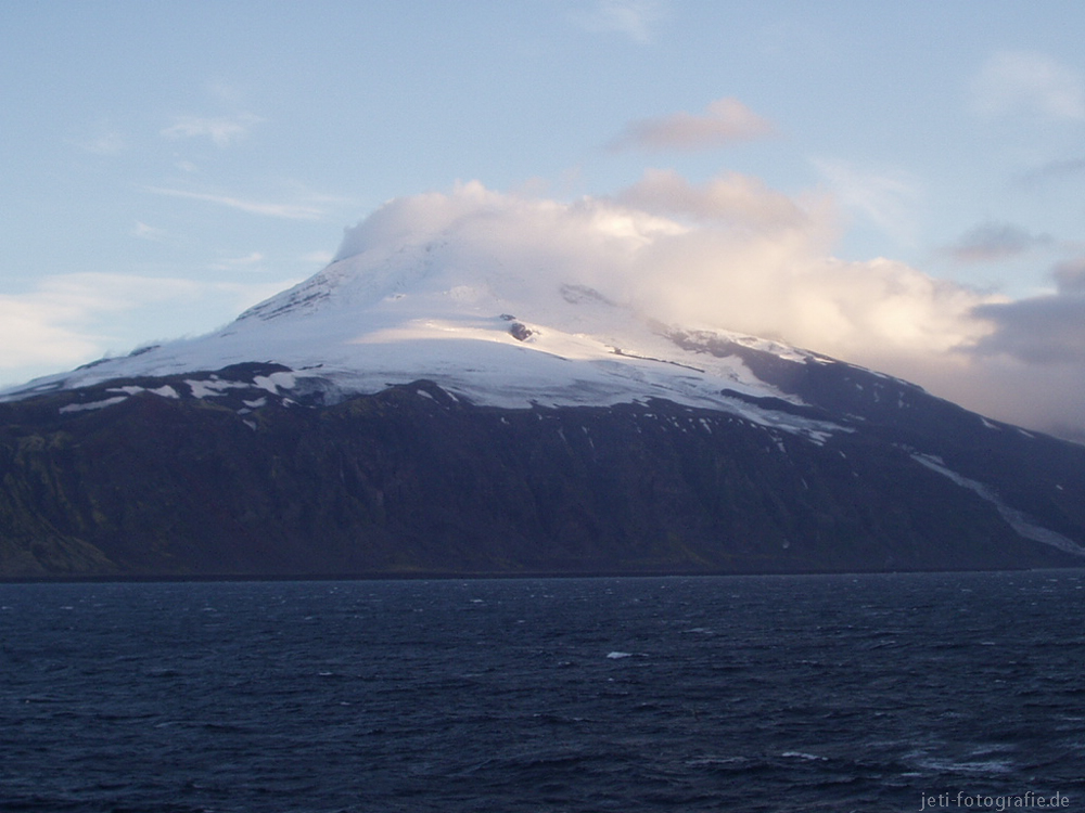 Jan Mayen bei Sonnen