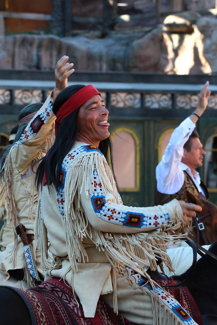 Jan Sosniok als Winnetou