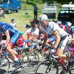 Jan Ullrich + Lance Armstrong // Tour de France 2001