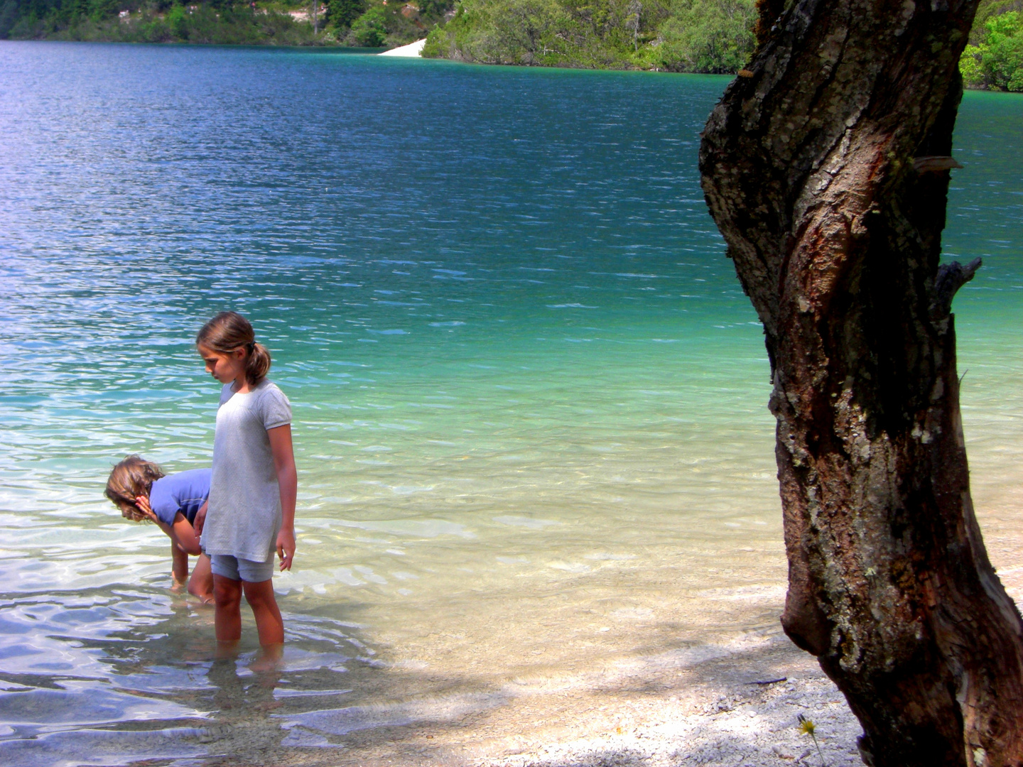 Jana und Daniel im Praxer Wildsee