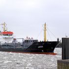 Jana/Tankschiff, Heimathafen Cuxhaven