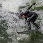 Janina Zeitler in der Eisbachwelle #2