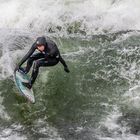 Janina Zeitler in der Eisbachwelle #3