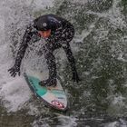 Janina Zeitler in der Eisbachwelle #4