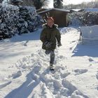 Jannik im Schnee