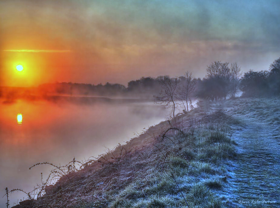 Januar 2007 an der Ruhr