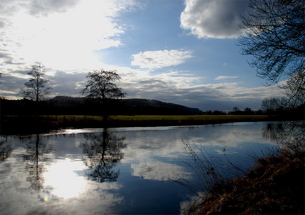 Januar an der Ruhr