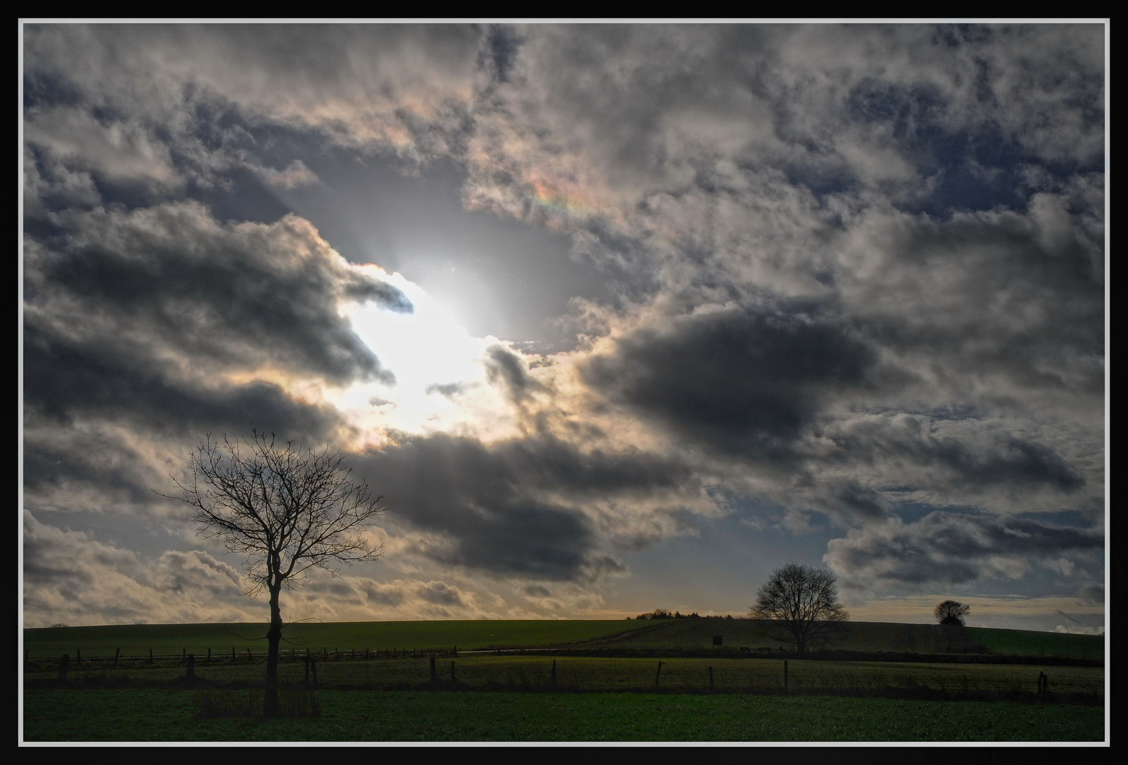 Januar-Himmel