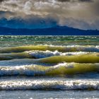 Januar Sturm am Chiemsee