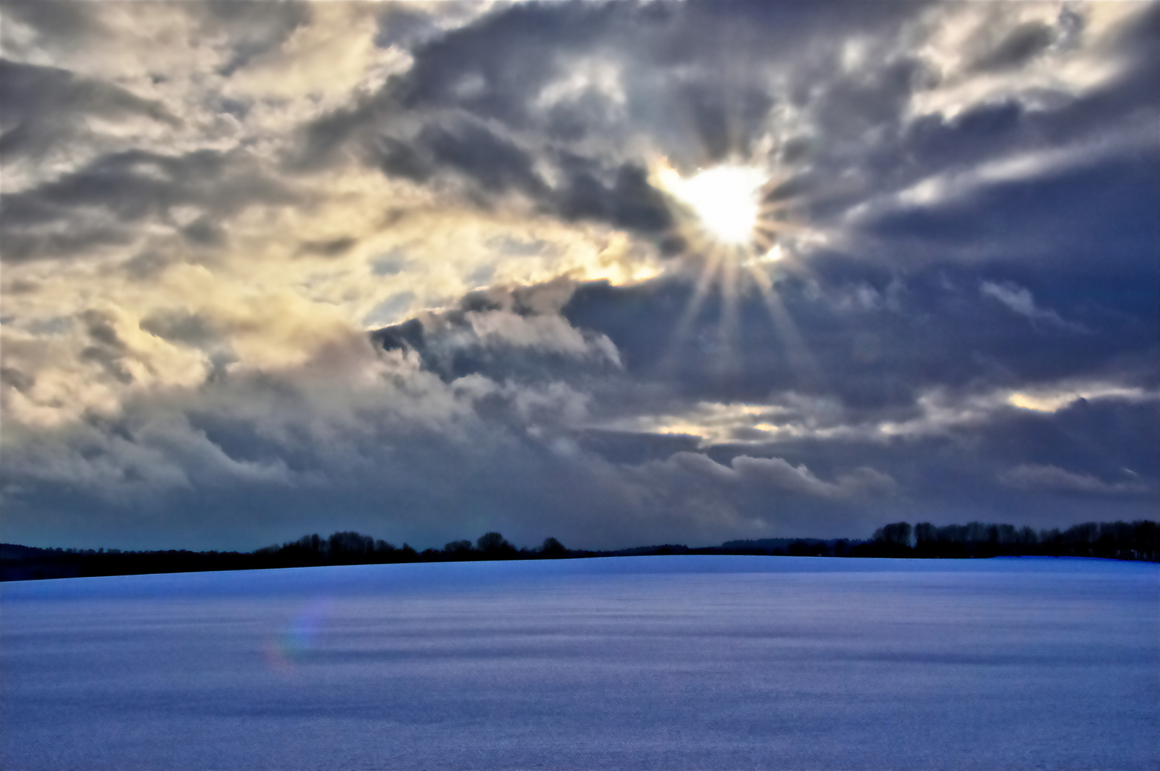 Januarhimmel über Kalteneber II