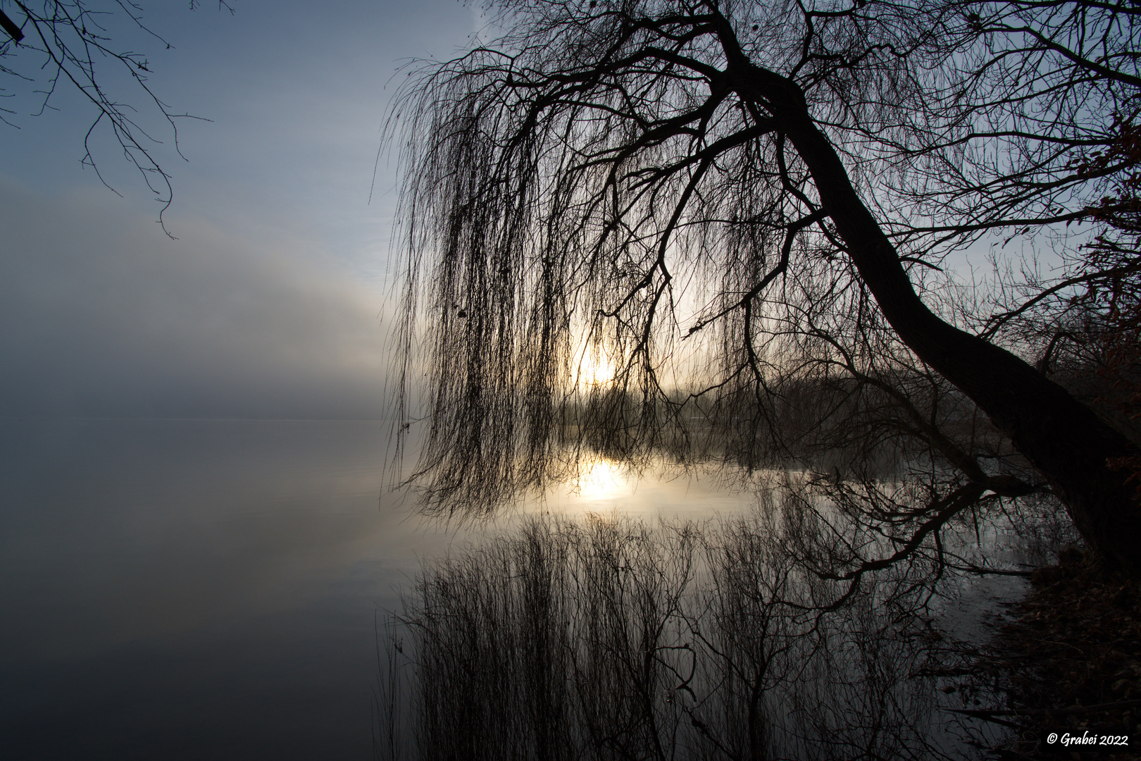 Januarmorgen am Waginger See 