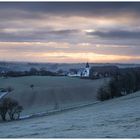 Januarmorgen in der Westpfalz