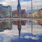 Januarwetter in der Stadt 