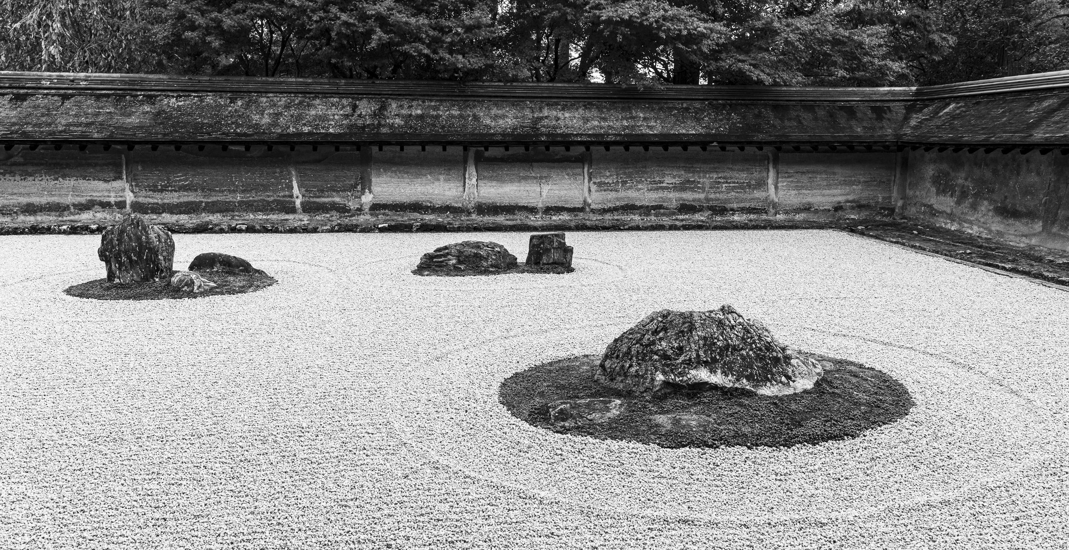 Japan, Kyoto, Ryôan-ji, Zen-Garten