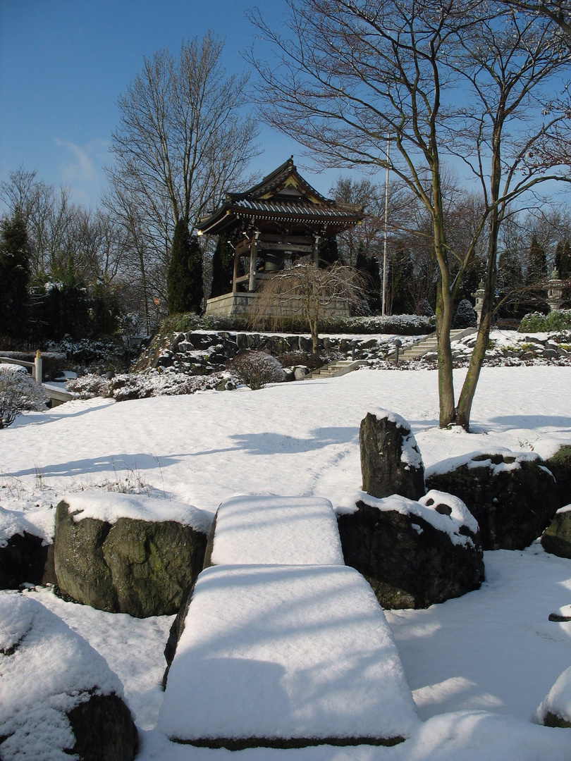 Japanese Garden in Winter