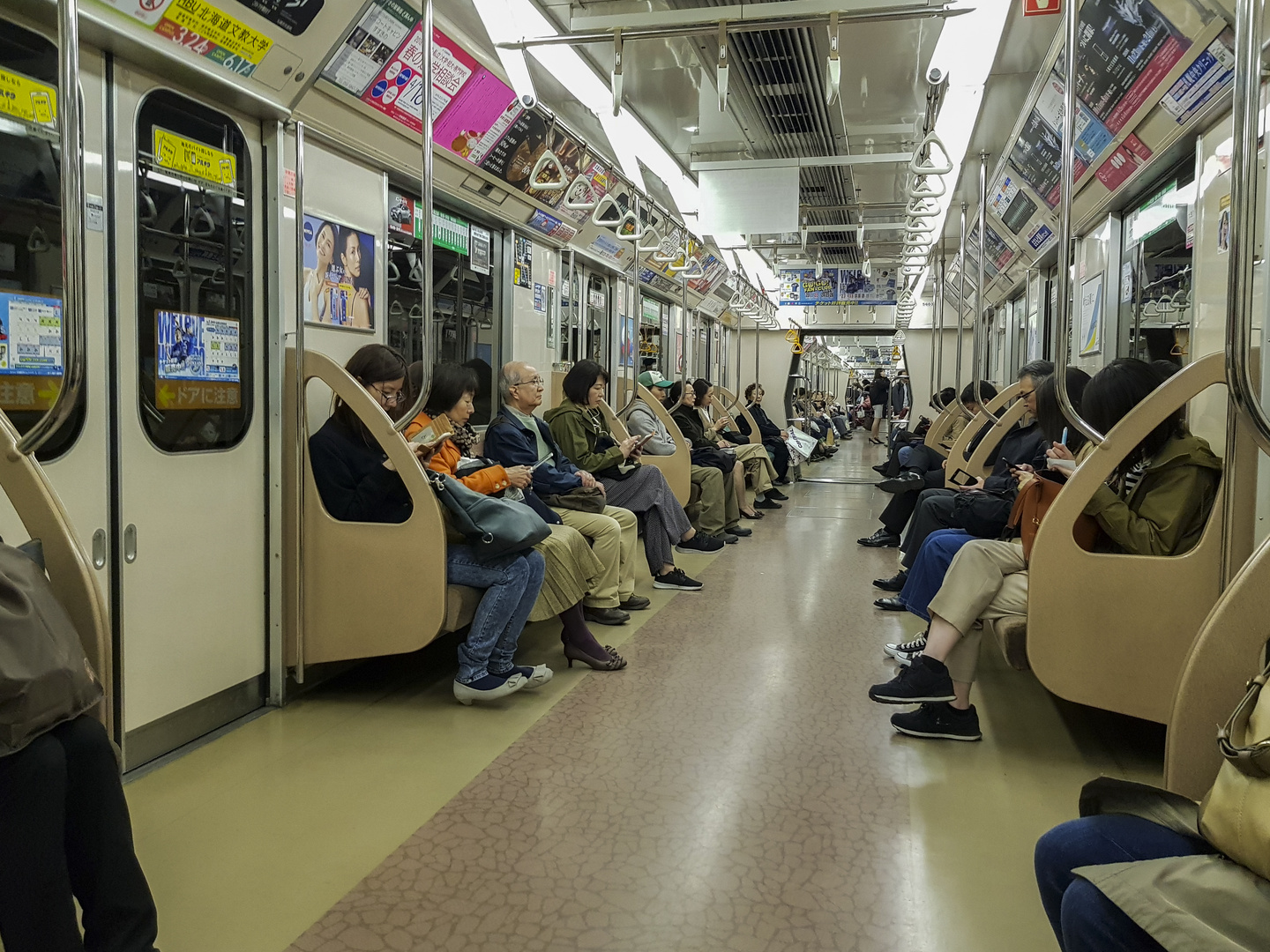 japanese in train