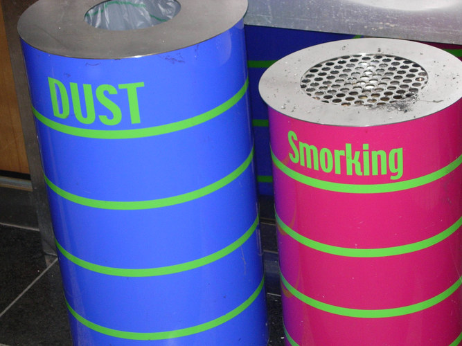 Japanese trash cans