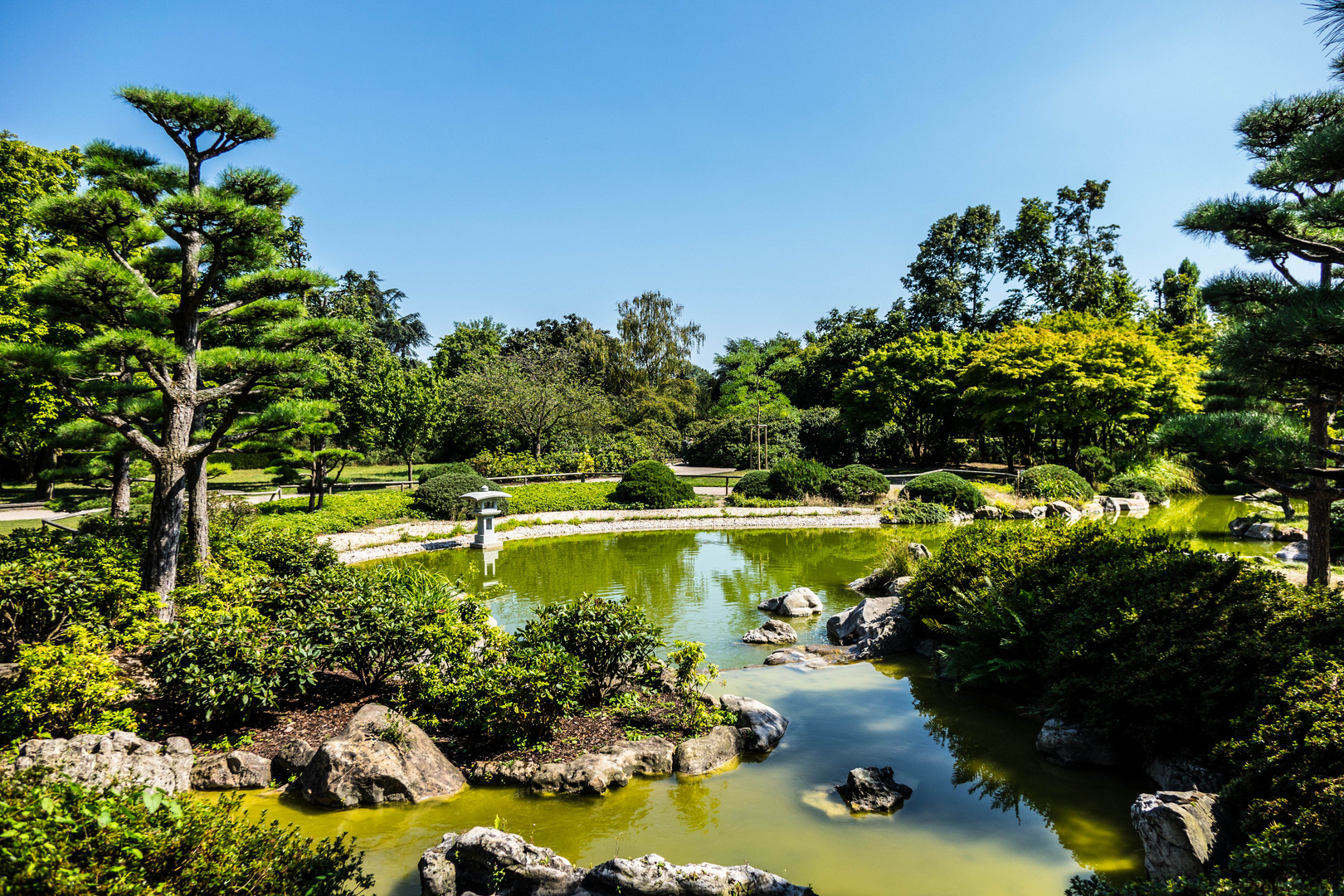 Japangarten in Düsseldorf Foto & Bild landschaft, garten