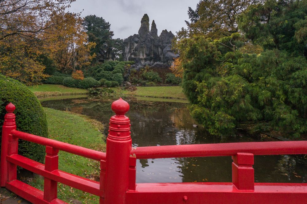 japanische Brücke II - Tierpark Hagenbeck/Hamburg