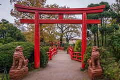 japanische Brücke III - Tierpark Hagenbeck/Hamburg