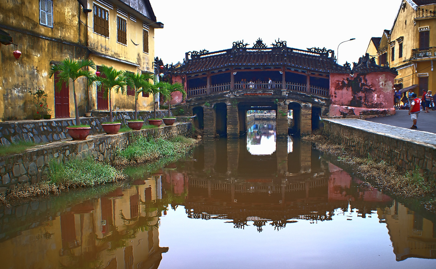 japanische Brücke in Hoi An