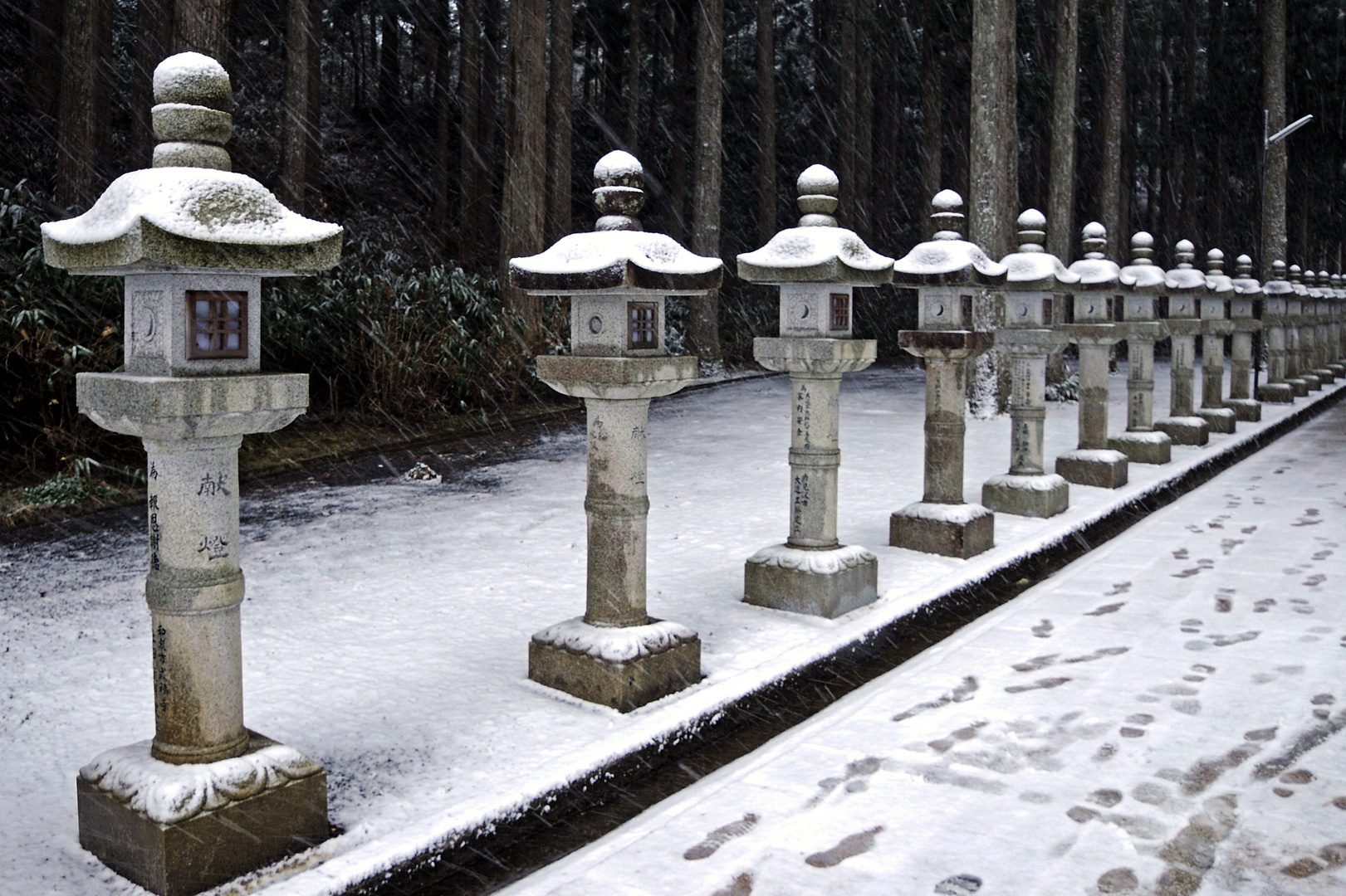 Japanische Winterszene 01